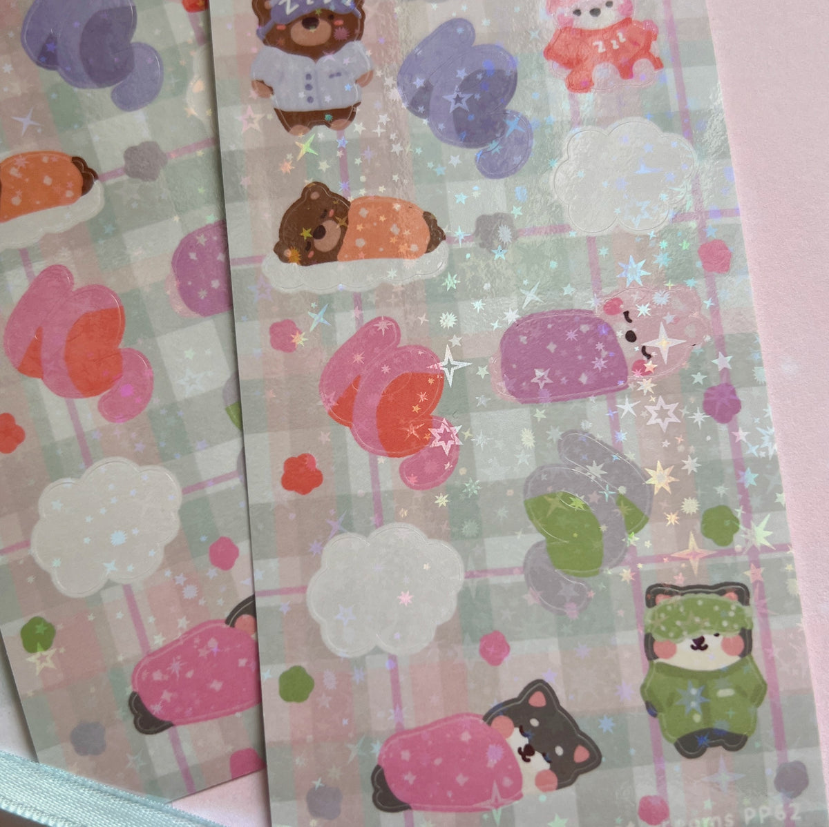 Sweet Dreams Shimmer Sticker Sheet