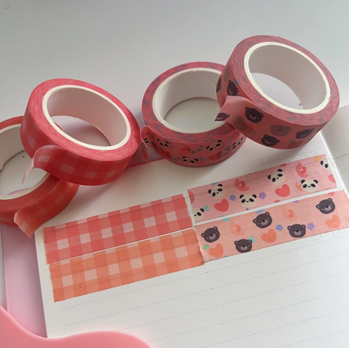 Bobo Panda Confetti Pastel Washi Tape