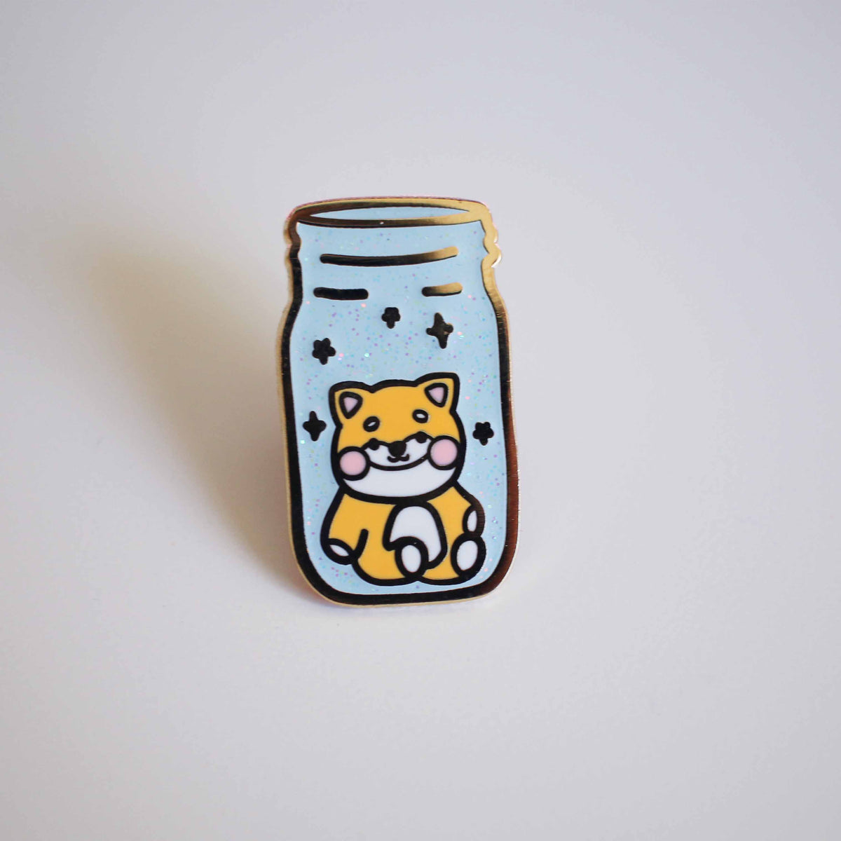 Lala Jar Sparkle Enamel Pin
