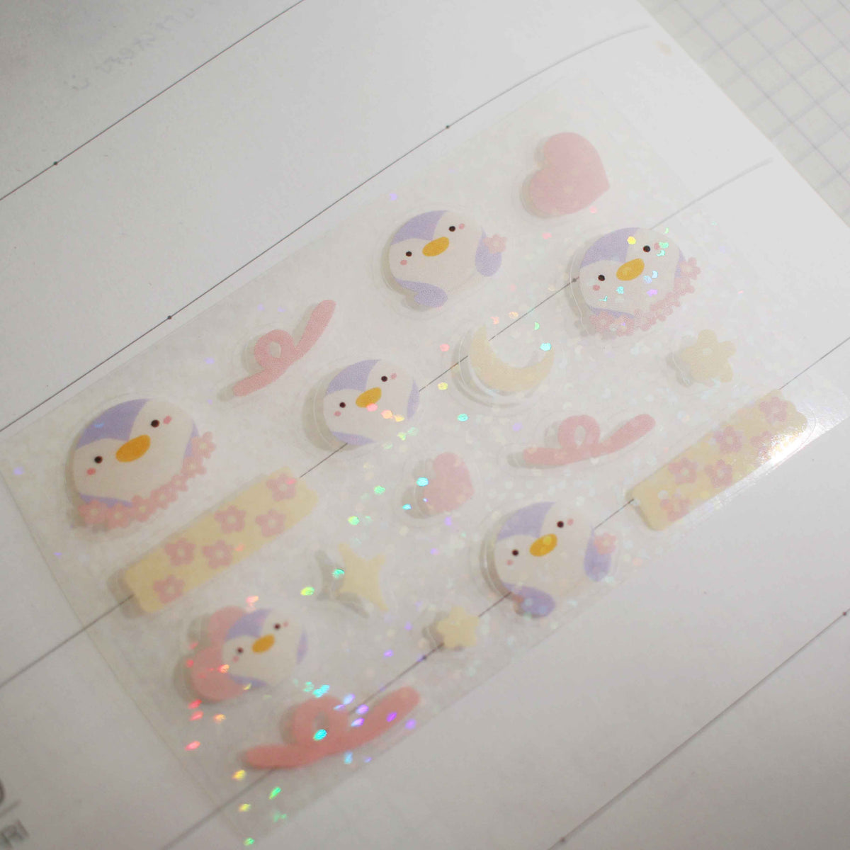 Toto Spring Day Holo Sticker Sheet