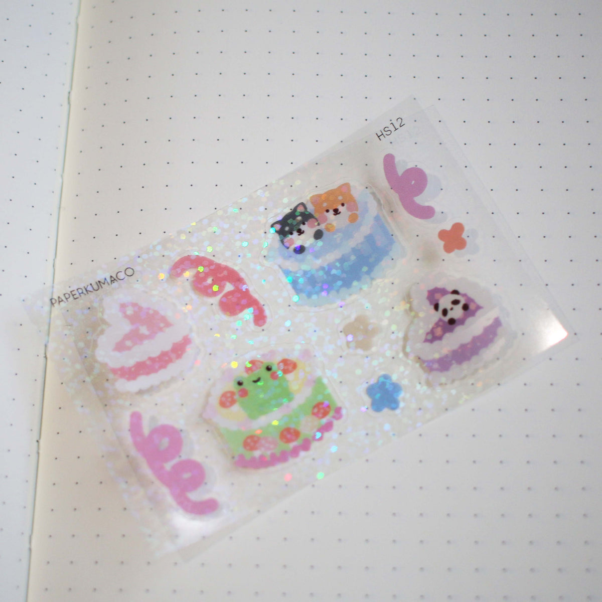 Pastel Cakes Holo Sticker Sheets