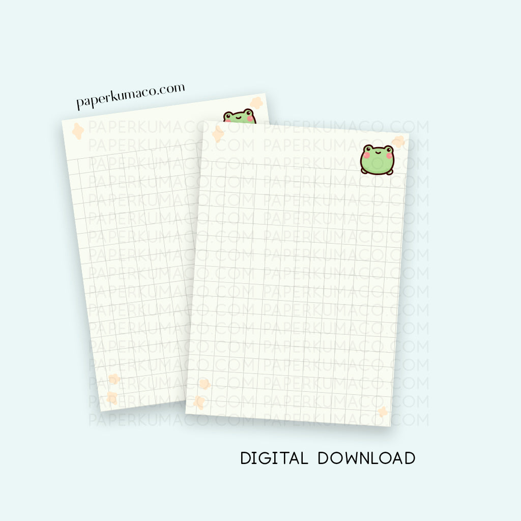 Lili Grid Paper - Digital Download