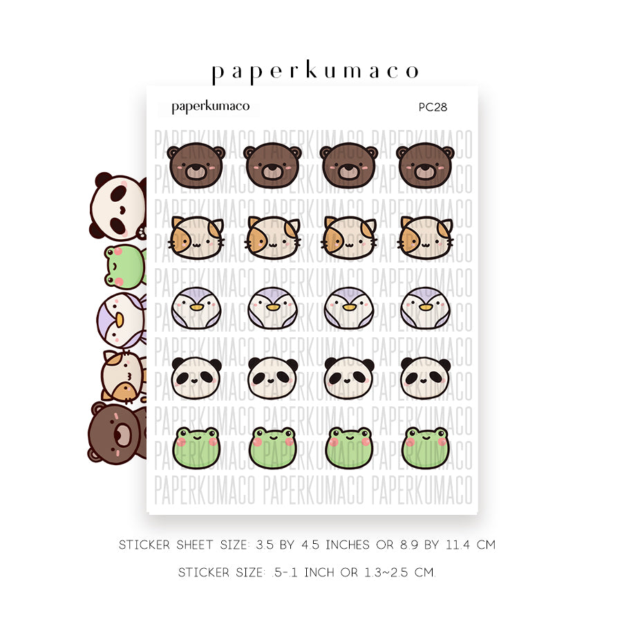 Kawaii Treats Vol. 6 Stickers - paperkumaco