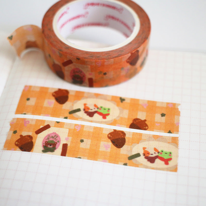 Portraits of Fall Gingham Washi Tape