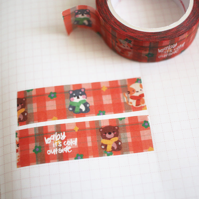Baby it&#39;s Cold Outside Squad Washi Tape