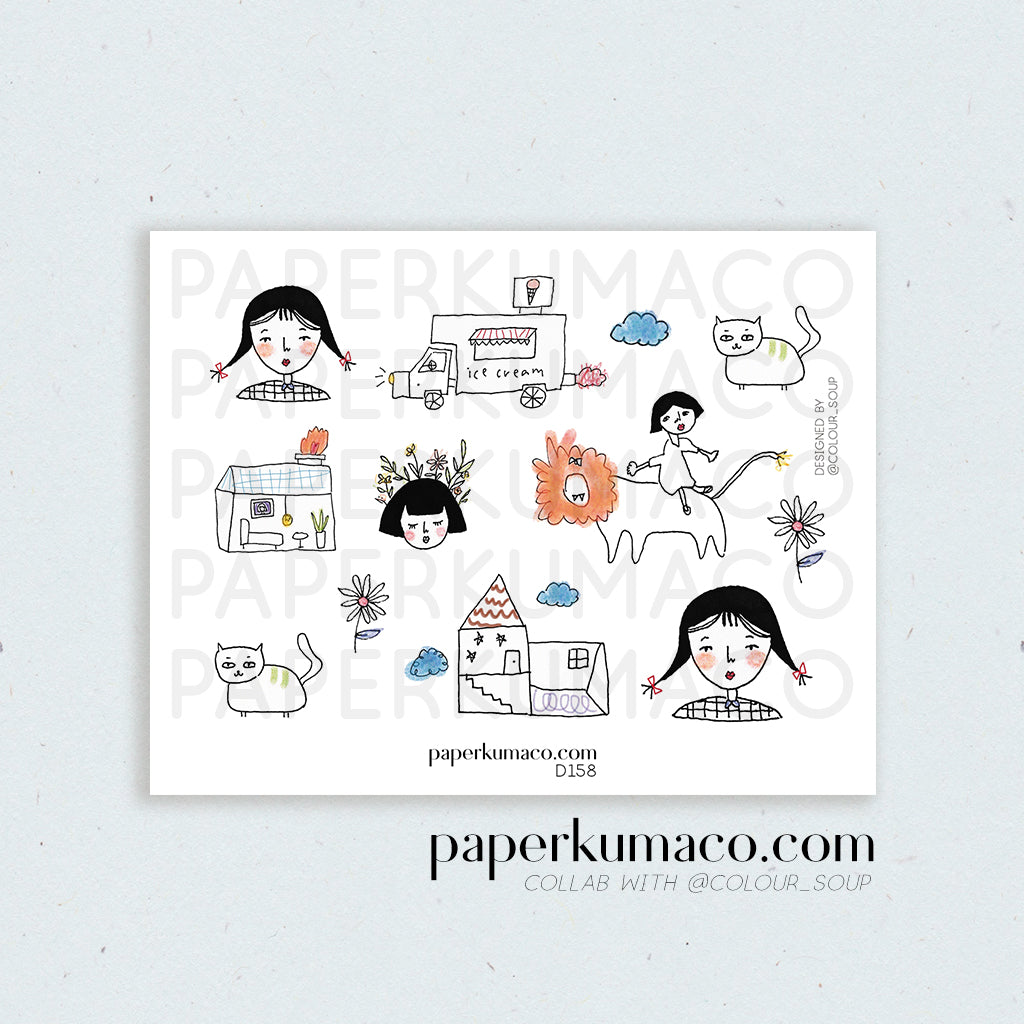 Aesthetic Doodles Stickers