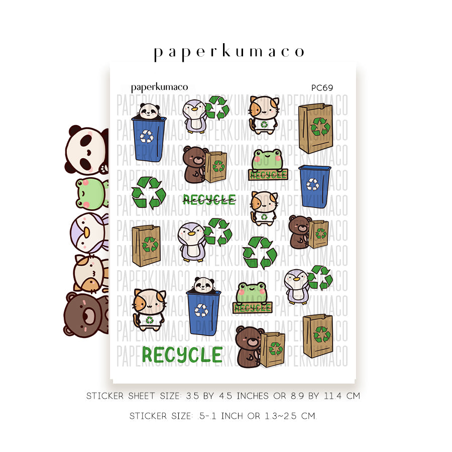 Kawaii Treats Vol. 4 Stickers - paperkumaco