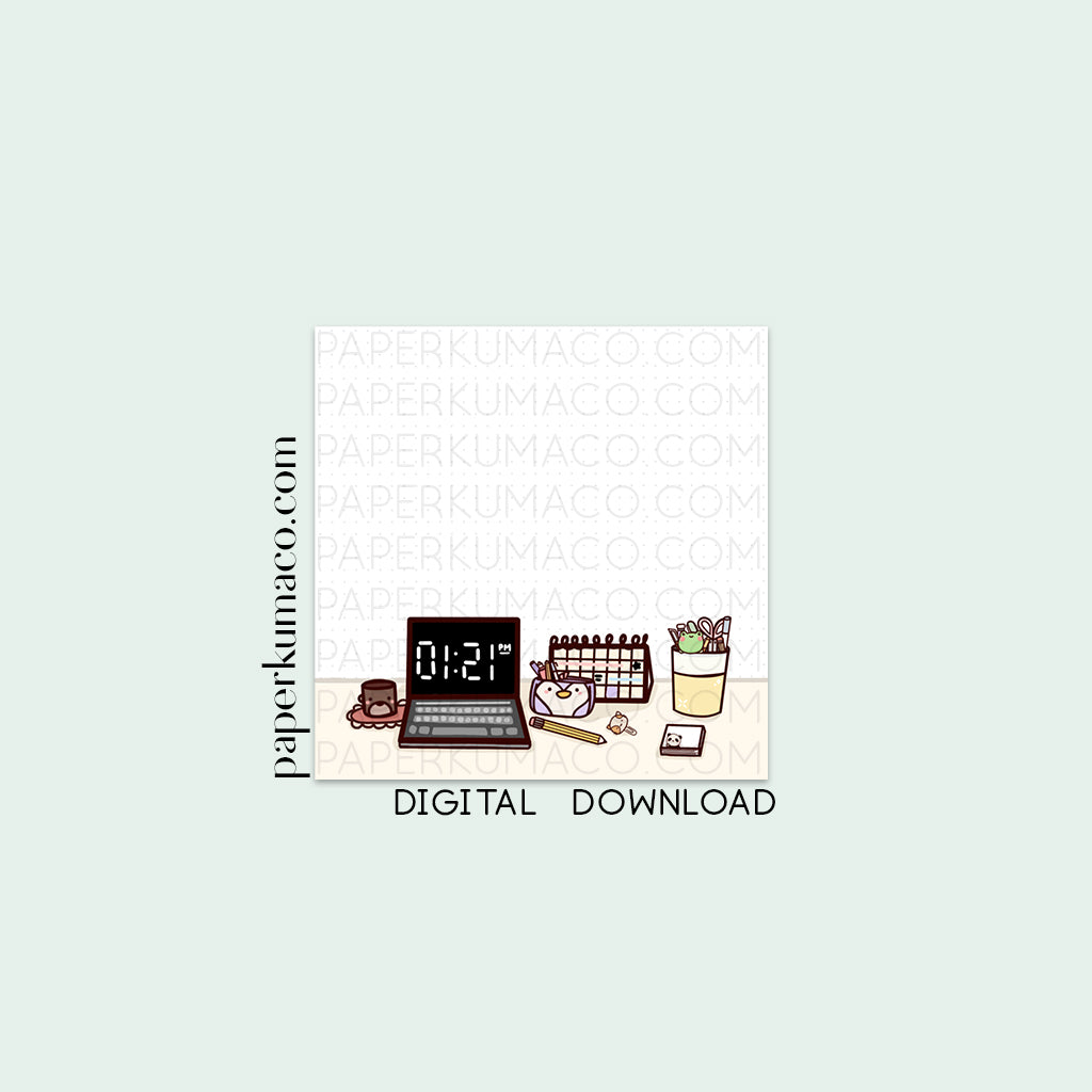 Squad Desktop Memo - Digital Download